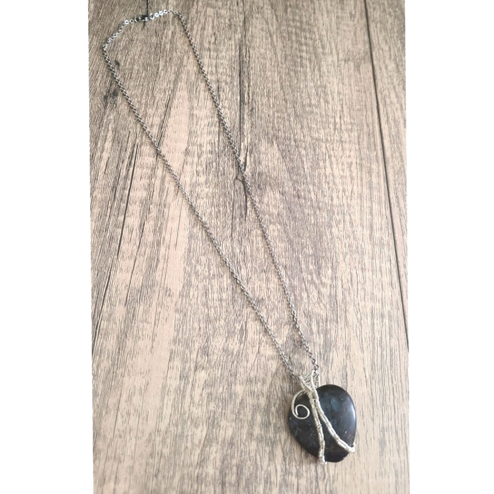 NWOT Astrophyllite Crystal Necklace